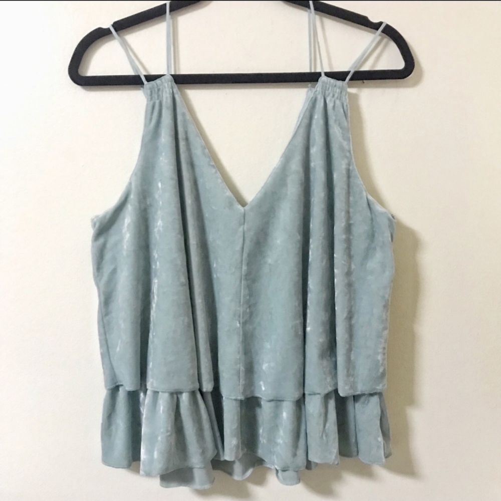 Aerie Tiered VelvetTank